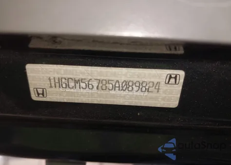 2005 Honda Accord 2.4 Ex z USA, uszkodzony, nr VIN 1HGCM56785A089824